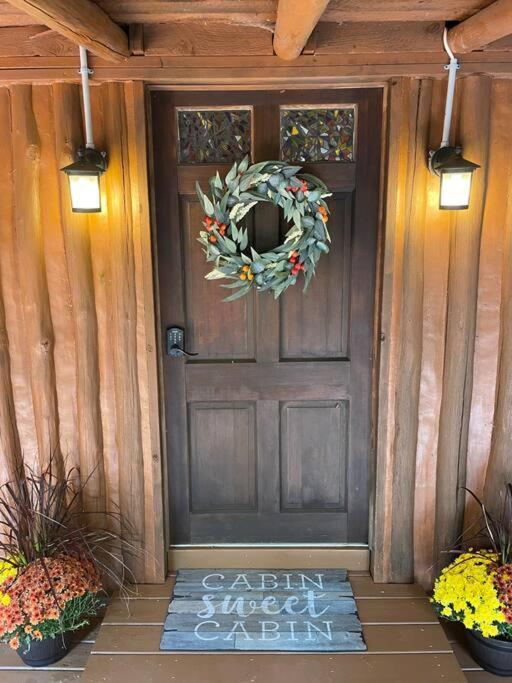 Cozy Log Cabin In Jim Thorpe Eksteriør bilde